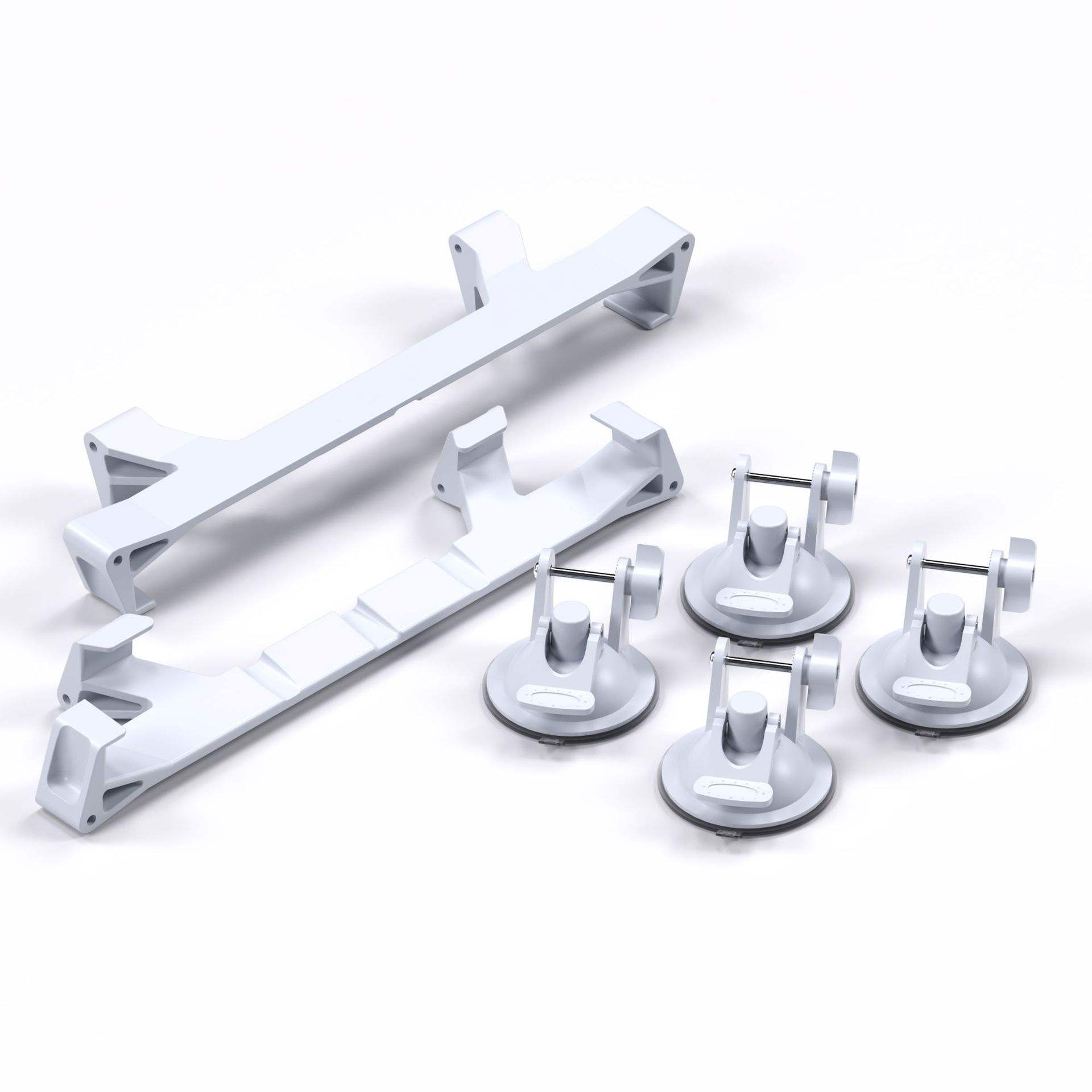 Starl<i></i>ink Mini Equipment Aluminum Alloy M<i></i>etal Suction Cup Bracket Mount for Car Sunroof
